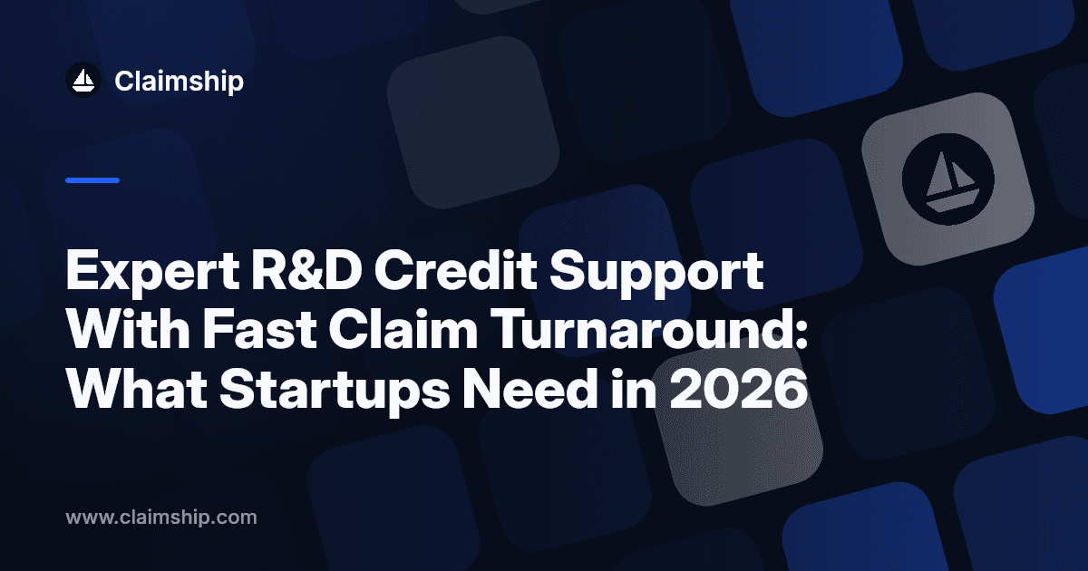 Founders reviewing R&D tax credit documentation with digital tools and expert support
