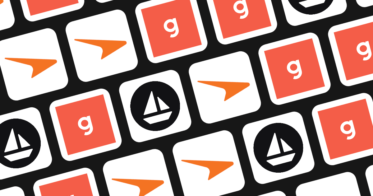 Logos for Gusto, Paycor, and Claimship side by side for payroll software comparison