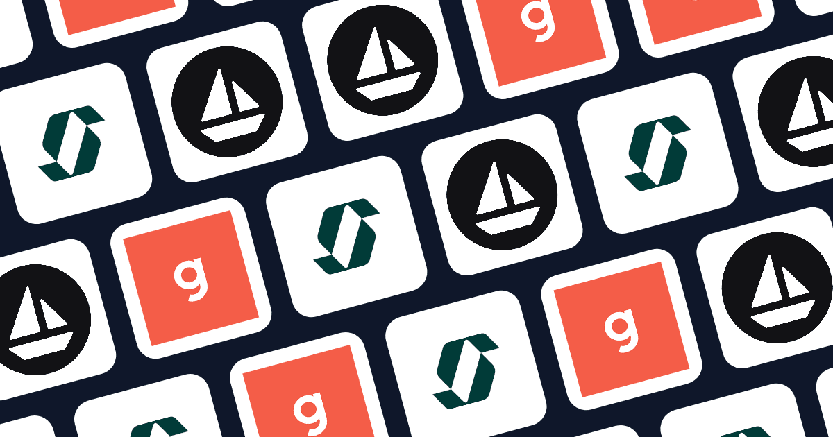 Gusto, SurePayroll, and Claimship logos side by side for payroll comparison