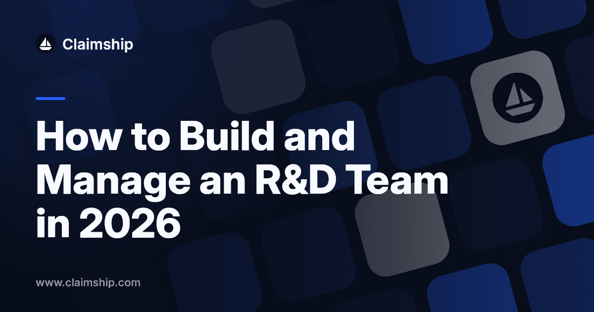 How to Build and Manage an R&D Team in 2026