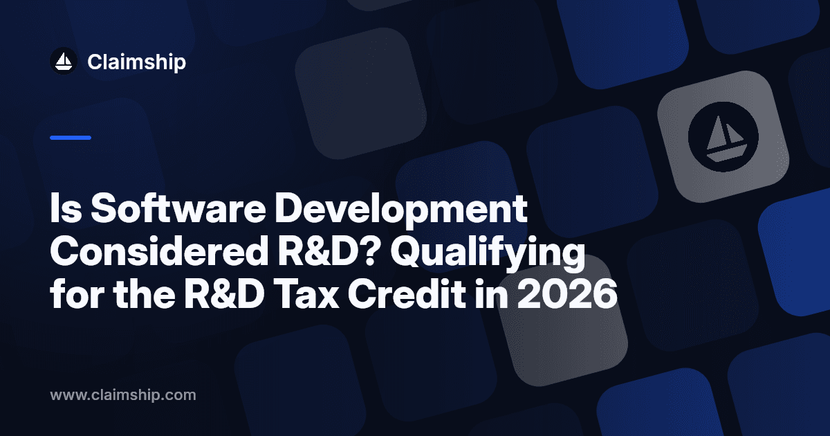 A software development team reviewing project tasks on digital screens while discussing IRS R&D eligibility criteria.